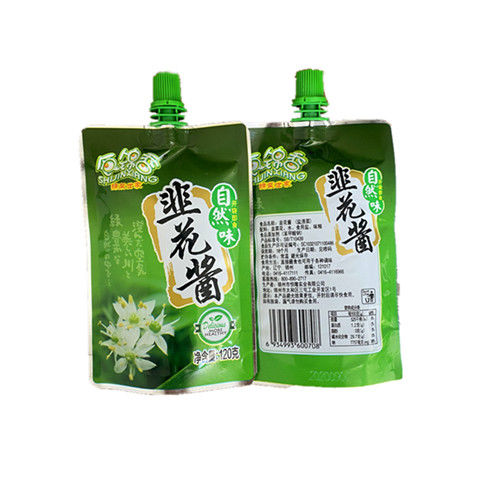 食锦香韭花酱120克 袋装韭菜花酱涮羊肉烧烤火锅蘸料佐餐调味调料 韭