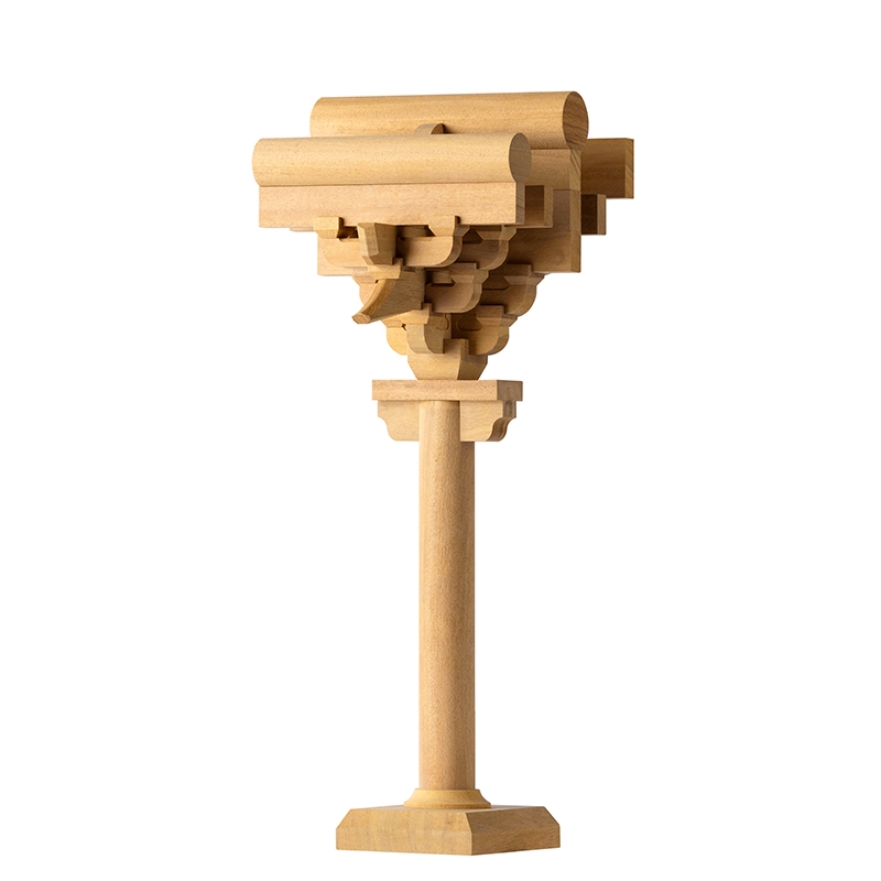 榫卯积木祈年殿榫卯玩具中国古建筑祈年殿斗拱榫卯结构积木故宫模型