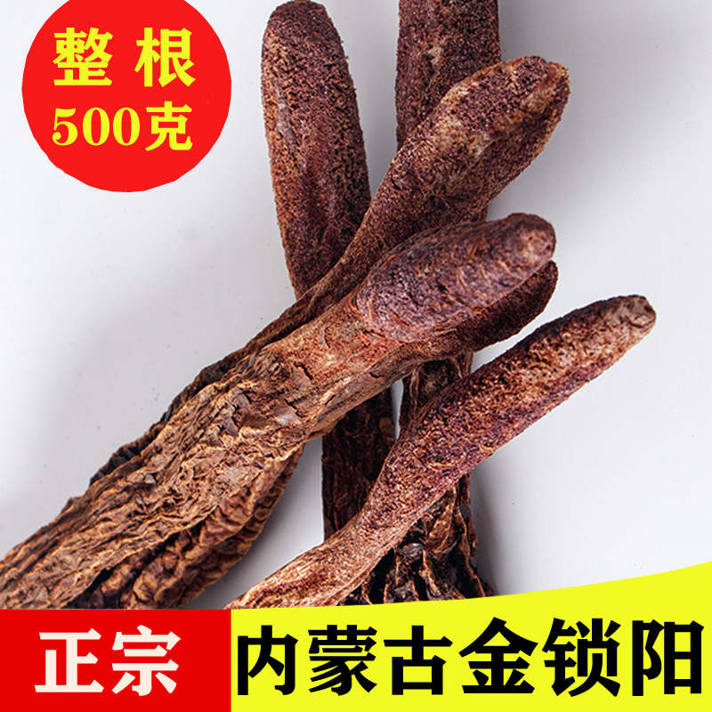 正宗内蒙古阿拉善锁阳整根500g金锁阳泡酒料野生特级肉苁蓉 甘肃瓜州