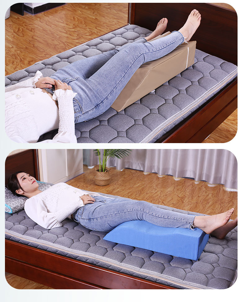 垫腿部下肢抬高垫神器床上翻身静脉血栓康复腿垫小腿脚垫皮革u型加宽