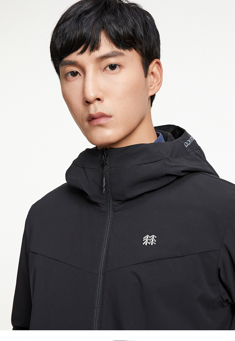 【陈坤同款】kolon sport/可隆户外夹克 男子春秋轻量防风拉绒夹克