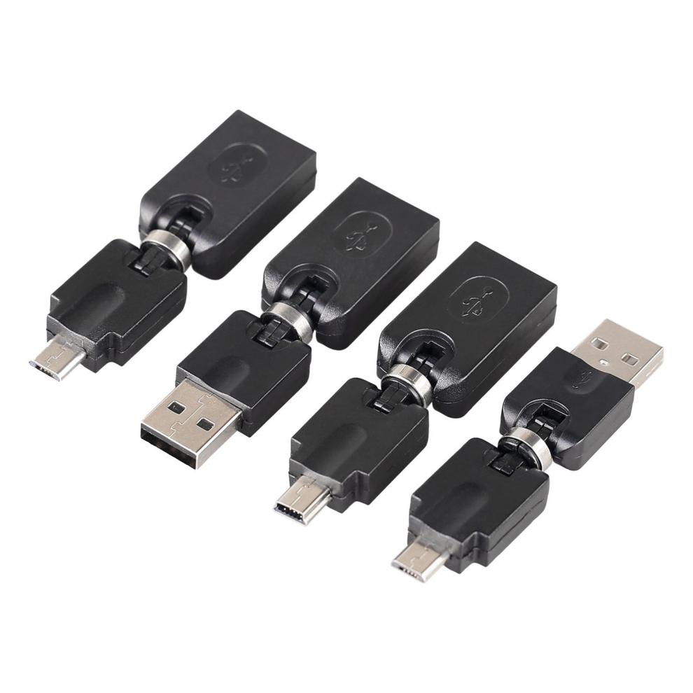 汽车音响u盘转接头车载mp3转换器miniusb连接线t型接口otg数据线1号