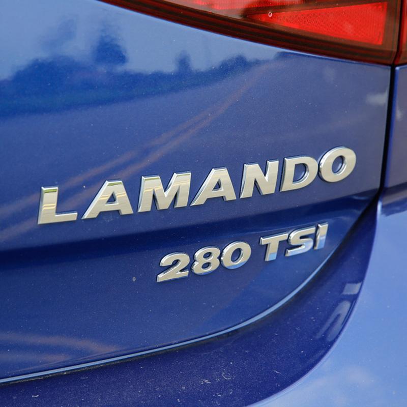 大众新宝来230 280tsi字母排量标bora后备箱车标字母后尾标装饰贴 380