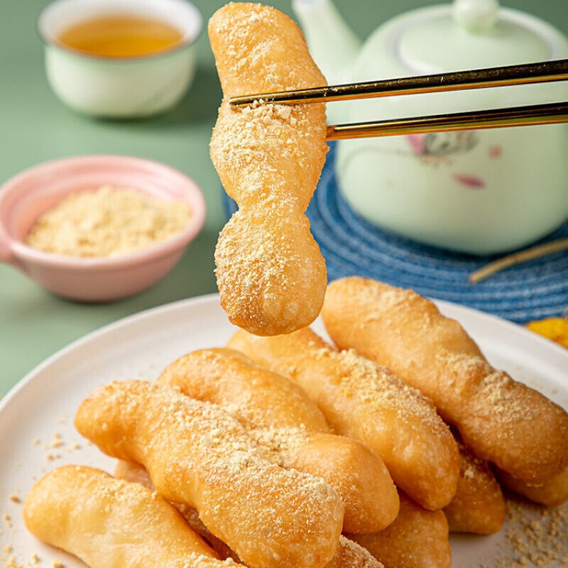 老长沙糖饺子湖南特色半成品美食油炸糕点酒店饭店餐饮速冻小吃五袋