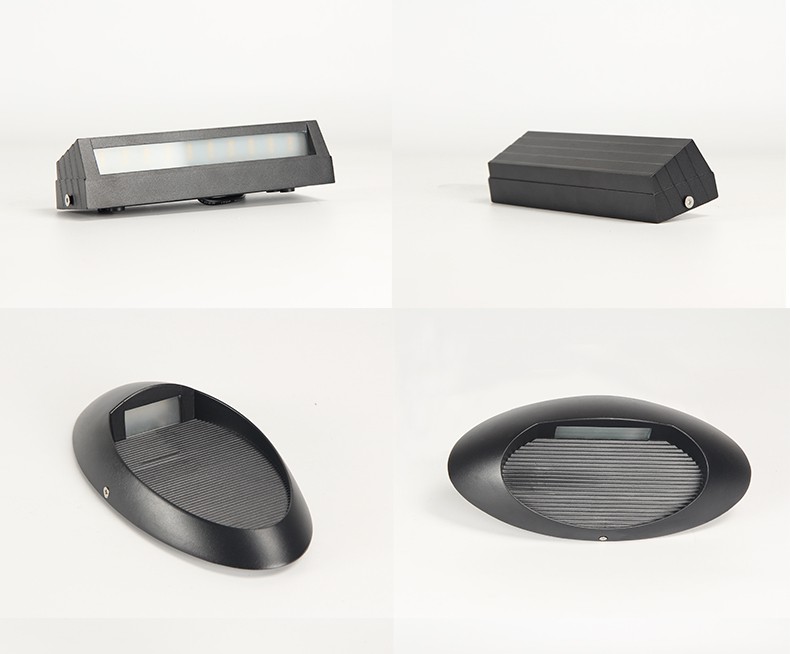 地脚感应灯地灯夜灯踢脚灯楼梯踏步灯户外楼梯防水灯夜灯壁灯地脚灯