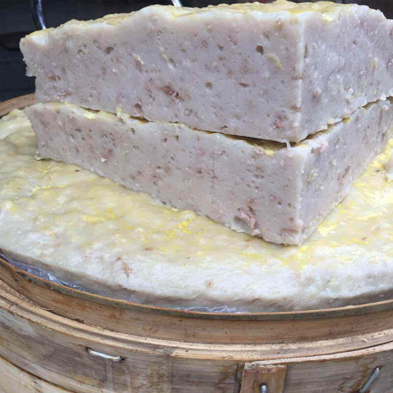 麻城特产白果农家手工肉糕2斤装湖北鱼糕火锅吊锅配菜麻辣烫食材 麻城