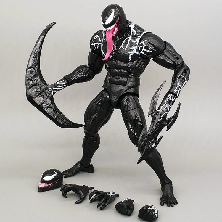 蜘蛛侠毒液7寸模型特工可动人偶英雄远征玩具生日礼物 盛勤衡 f18蝎子