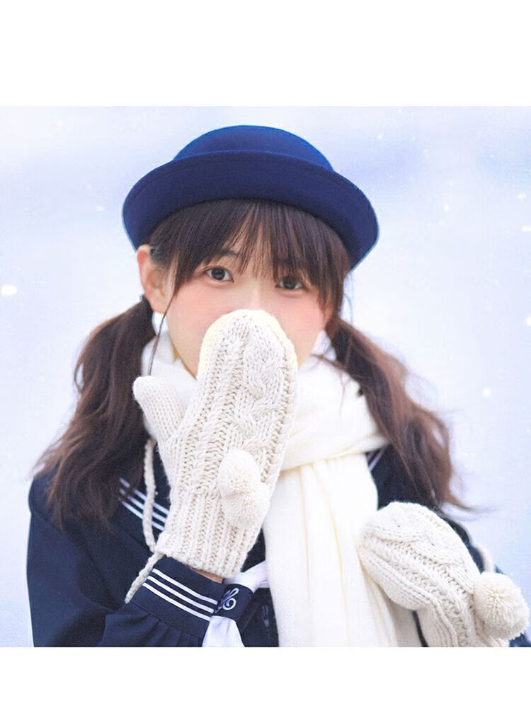 新品夏天jk制服帽子制服帽小圆帽日系写真圆顶毛呢礼帽飘带帽子校供感