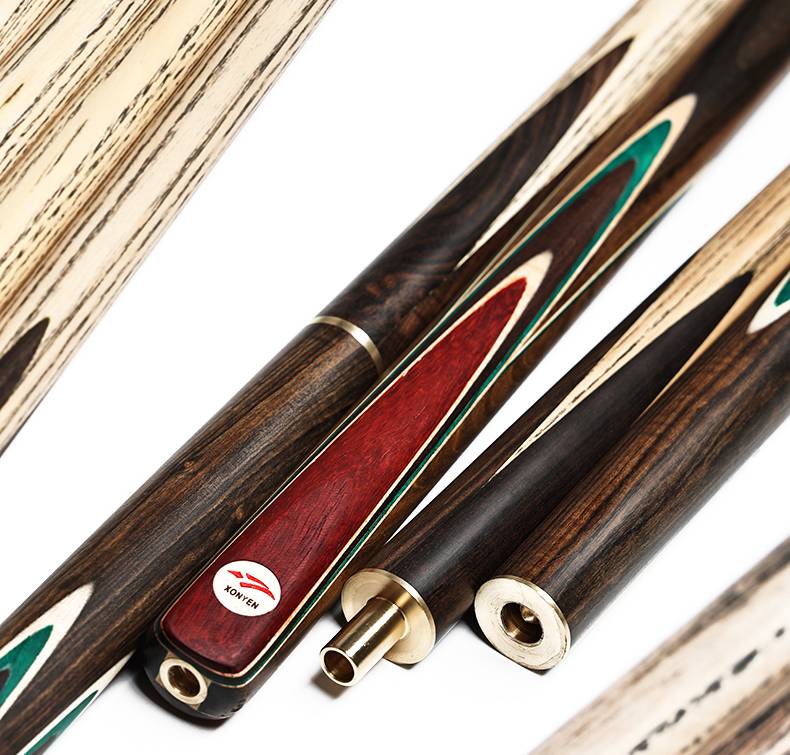 天工台球杆小头斯诺克球杆分体四分之三黑八桌球杆波茨九球手工杆新款