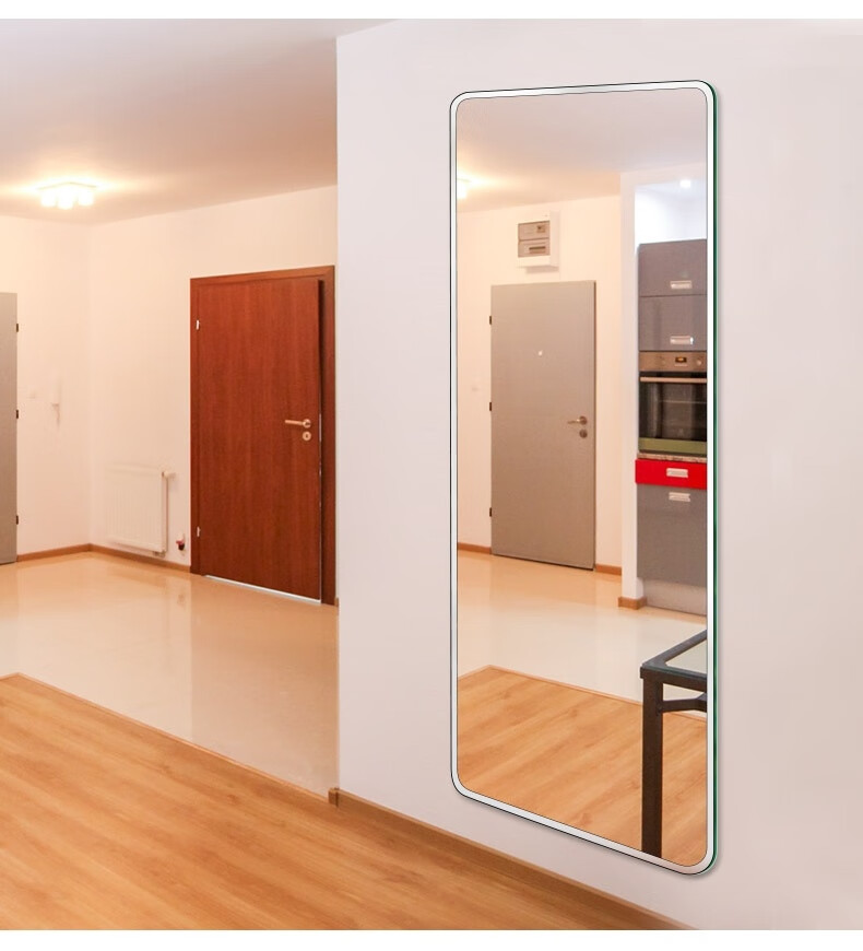 60衣柜内贴镜子镜子贴片贴柜门推拉镜衣柜内装衣帽间贴墙小块家用