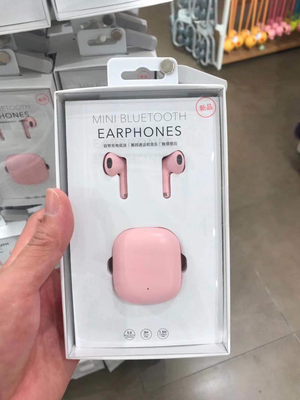 miniso名创优品经典真无线蓝牙耳机k66pro苹果安卓降噪耳机白色k99