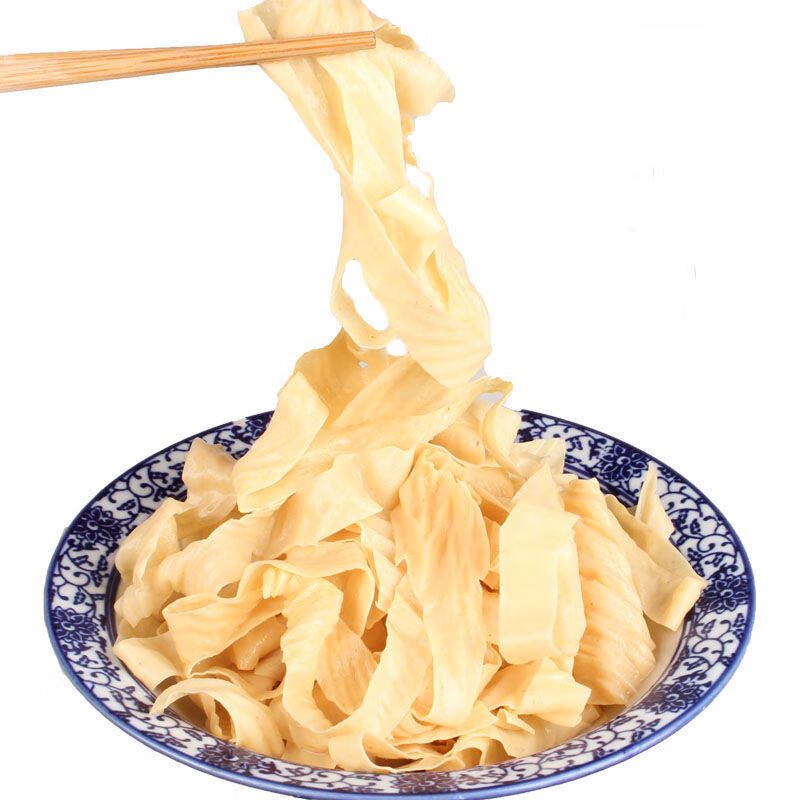 人造肉河南特产家乡味豆制品干货豆腐皮素肉蛋白肉2斤长条无盐豆皮