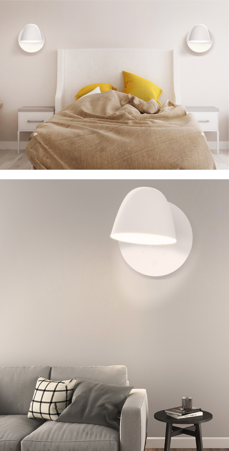 京选品质挂壁灯宿舍阅读床头灯充电壁灯无线卧室墙灯免打孔免布线接线