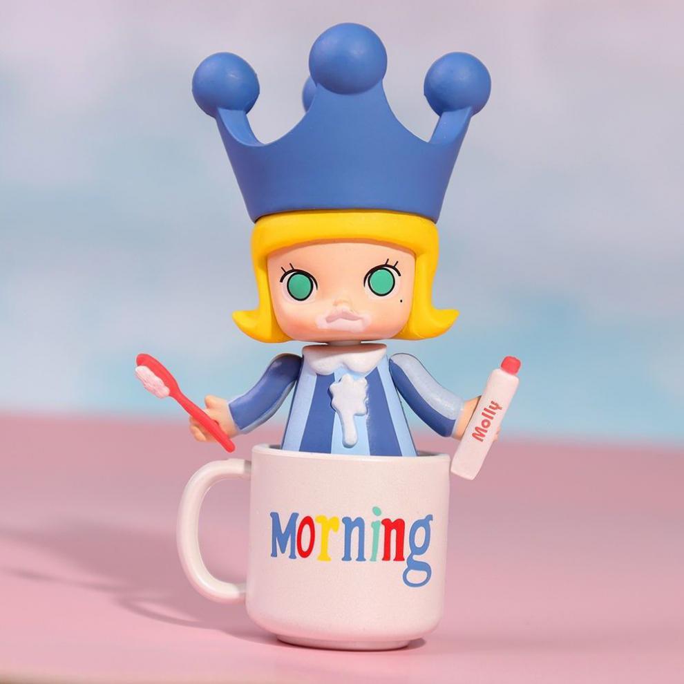 茉莉的盲盒2020网红新款molly场景儿童女生女孩版祖国版果甄棒 随机1