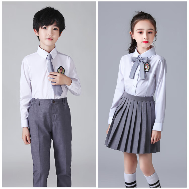 南极人ゐ炸街潮酷范儿童演出服男童女童幼儿园朗诵表演服中小学生大