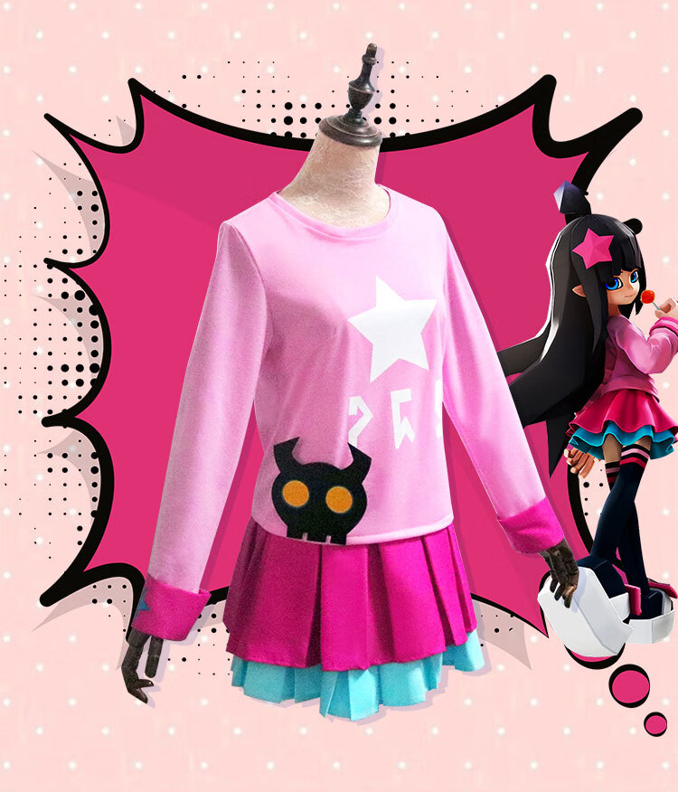 服动漫二次元cosplay服装女全套星月魔女儿童衣服 凯莉cos假发 发网 l