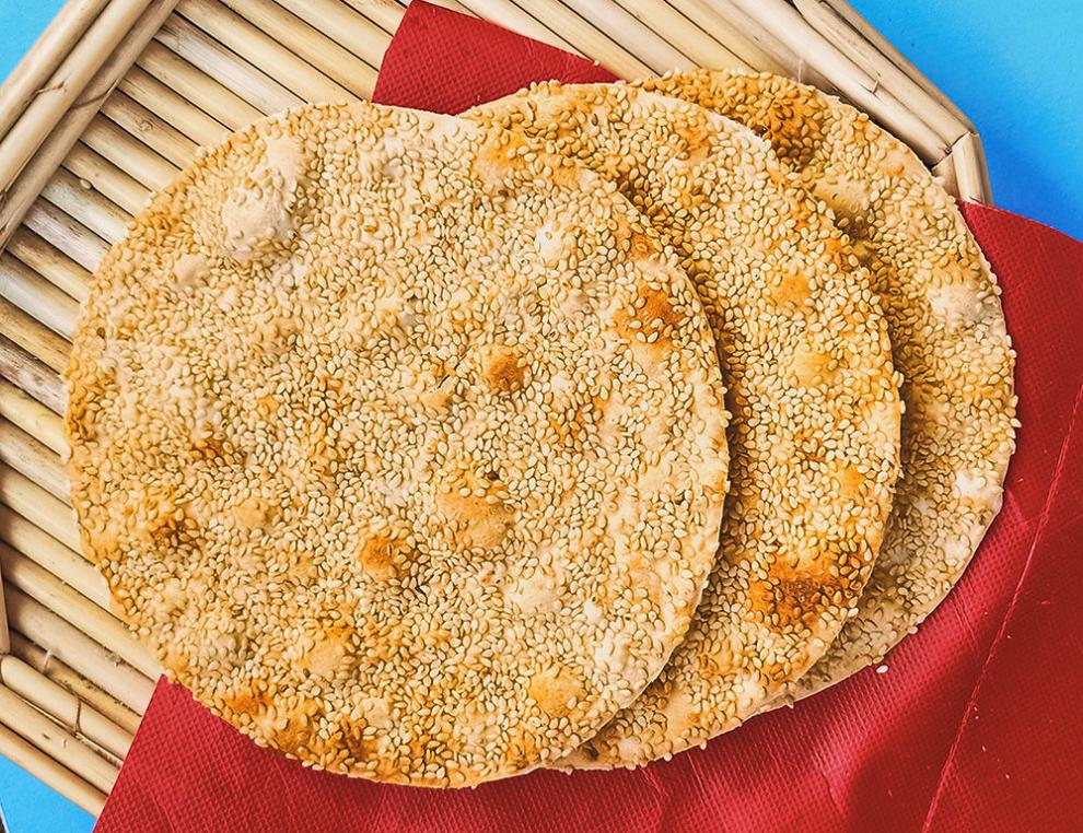 山东特产周村烧饼特色小吃老人爱吃小零食一级礼盒装甜味甜味2箱50的