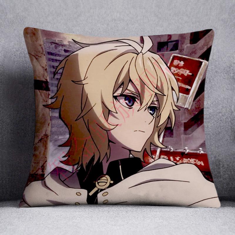 终结的炽天使周边费娘抱枕双面图费里德米迦迩柊筱娅靠枕可拆卸 12