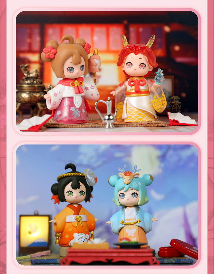 青壹坊未央颂盲盒可爱少女心礼物一整套女孩确认款礼物陈阿娇拆盒不拆