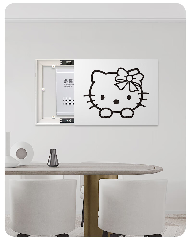 电表箱装饰画配电箱多媒体遮挡路由器网线盒挂画弱电箱集线箱壁画