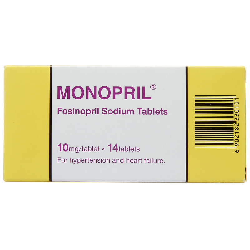 蒙诺 福辛普利钠片 10mg*14片/盒 1盒装【图片 价格 品牌 报价】-京东