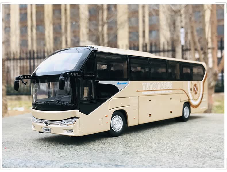 南溟1:42宇通客车zk6128 新一代公路客车合金公交巴士模型sn3015