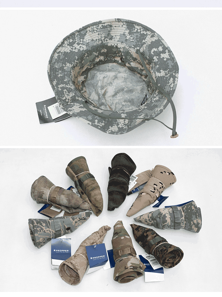 usmc美国 propper 军版奔尼帽 男女 军迷户外战术帽女迷彩帽防晒登山