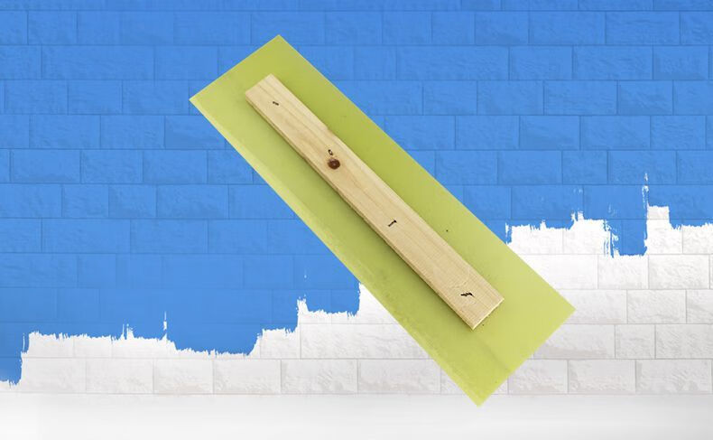 【精选】塑料大板批墙刮腻子油漆工具抹灰找平大刮板双手柄无柄刮墙