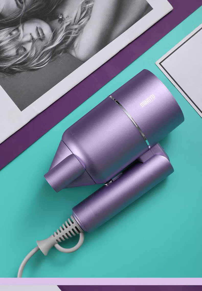 便携电吹风机小功率宿舍用800w学生500风筒300迷你1000低小型折叠贝尔