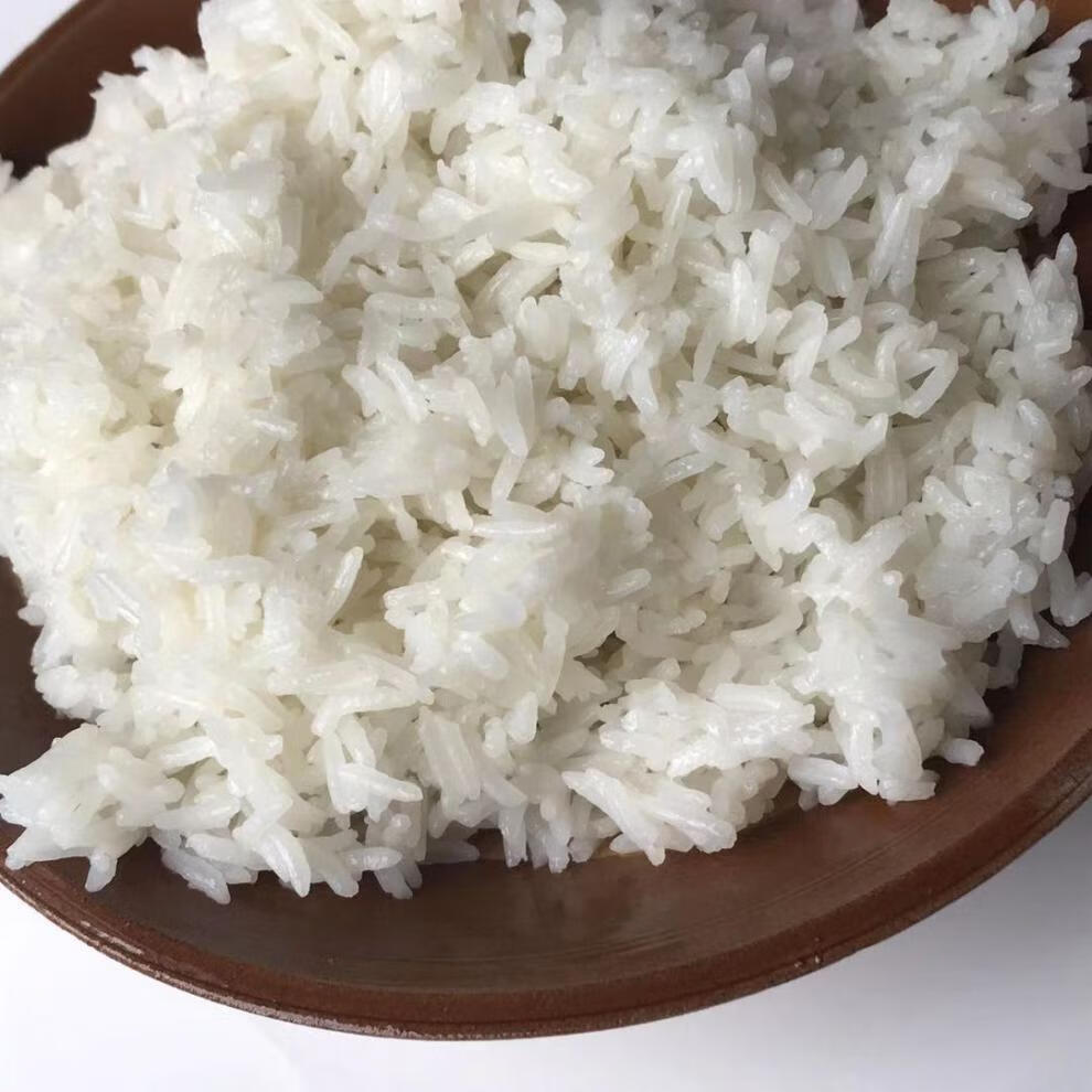 广西象牙香米10斤真空装长粒香农家不抛光软糯晚稻2021新大米5斤白色