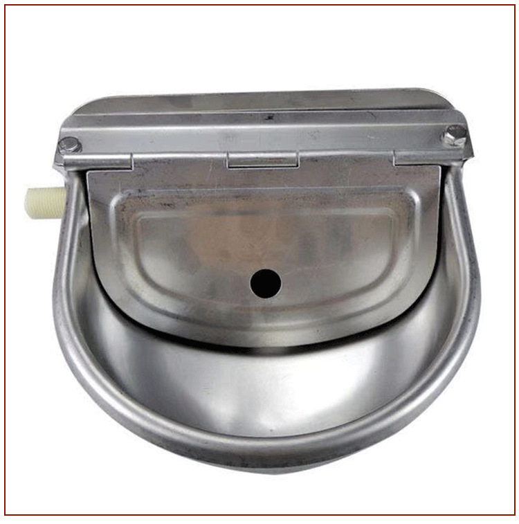 hosono不锈钢牛用饮水碗驴马羊用牛用饮水器不锈钢牛用饮水碗牛用饮水