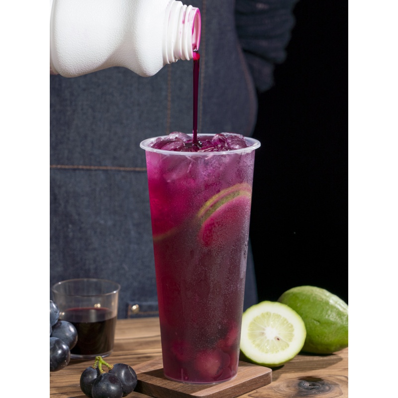 葡萄汁浓缩红葡萄果汁果酱喜茶多肉葡萄满杯葡萄水果茶奶茶店原料