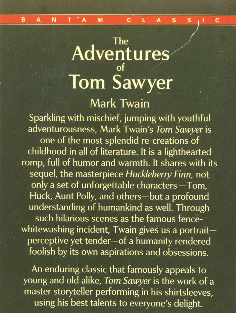 索亚历险记 英文原版小说 the adventures of tom sawyer 经典名著 马