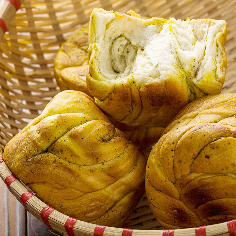 当日新做青海囷锅清真食品焜锅馍馍纯手工烤焜锅馍馍10个装苦豆胡麻味