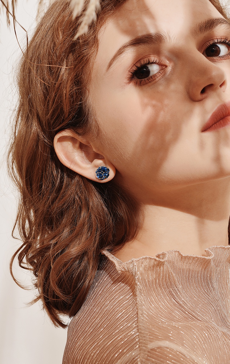 耳钉耳贴无耳洞耳夹男女磁吸式耳环无洞磁铁耳饰悦珏 优雅灰 磁石耳夹