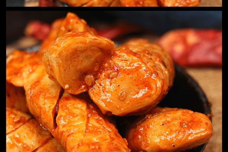 烤面筋手撕香辣五香面筋卷辣条味儿时零食小吃休闲品麻辣 酱辣味 五香