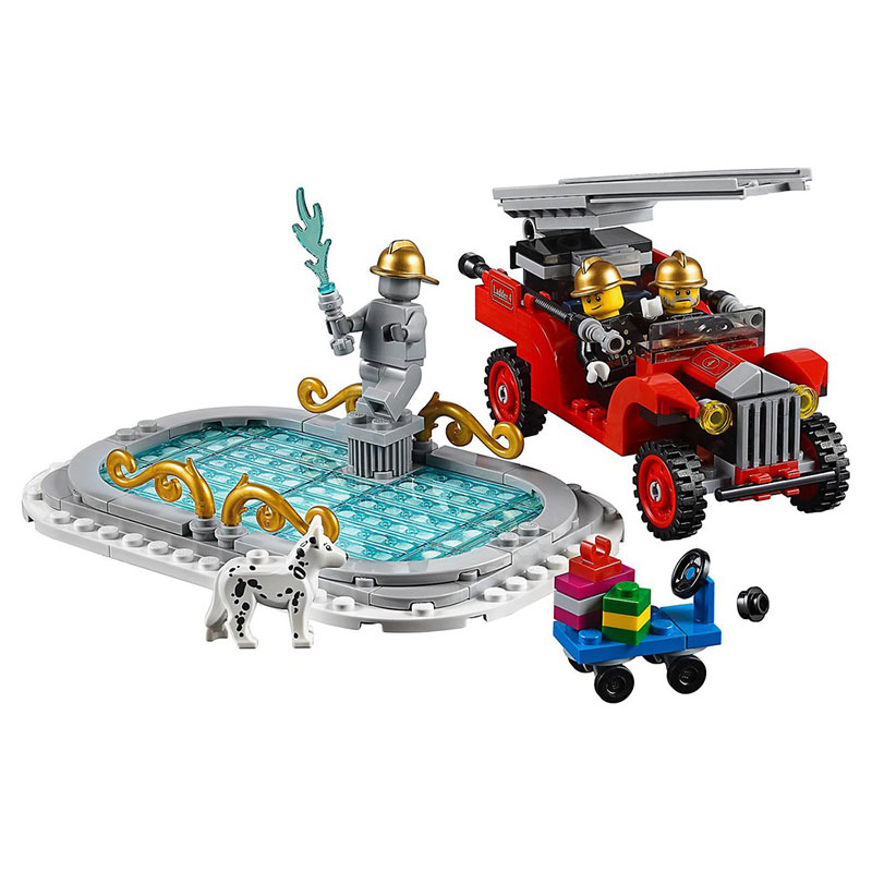 lego乐高创意街景系列10263冬季消防局圣诞礼物男女积木拼搭益智