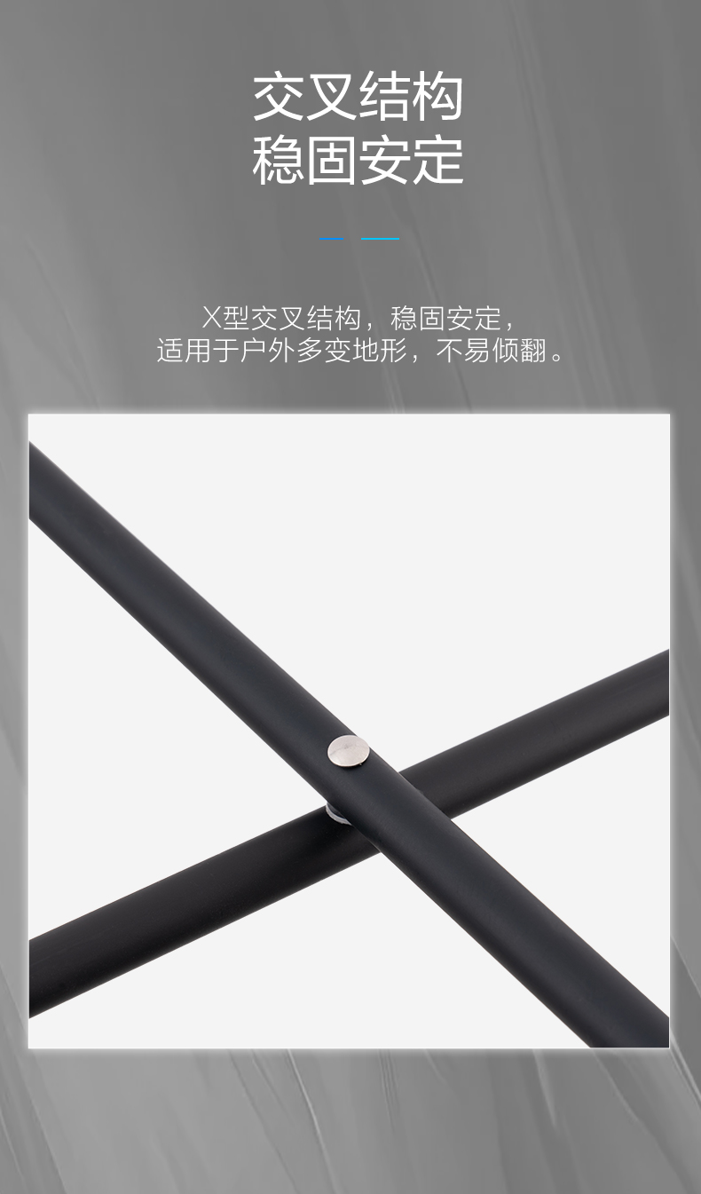 牧高笛(mobigarden)折叠桌 户外露营轻量便携野餐桌铝合金折叠桌l