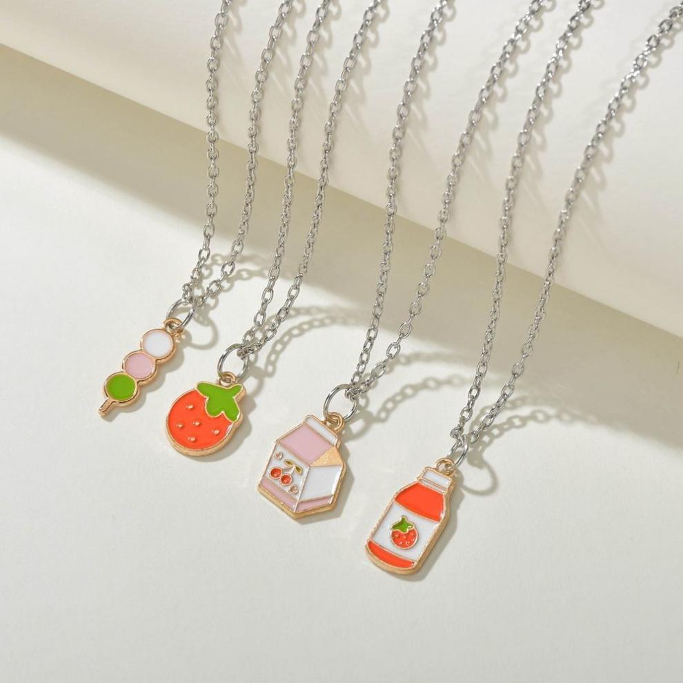 美妮阳光 首饰馆闺蜜项链女学生二三四人韩版简约潮流友谊好朋友锁骨