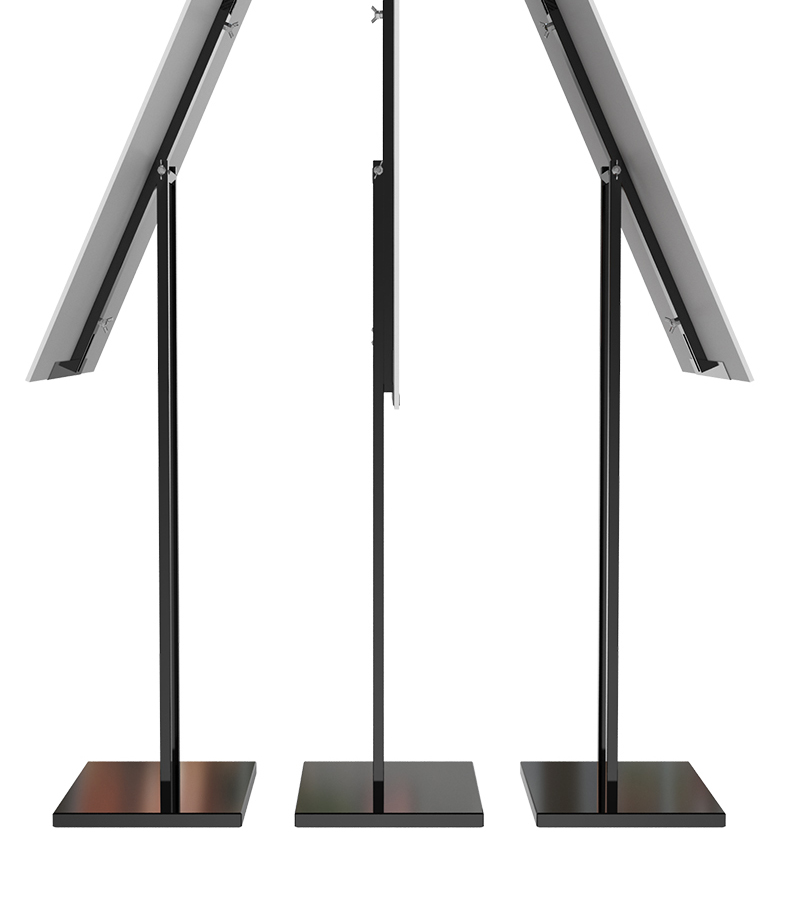 kt板展架立式落地式广告牌展示宣传展板支架海报架子立牌定制水牌优雅