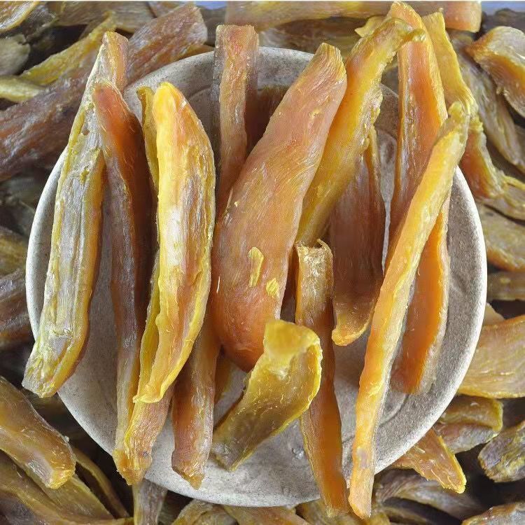 山东地瓜干农家特产糖分防腐剂自然晾晒绿色天然童年的味道黄心小碎片