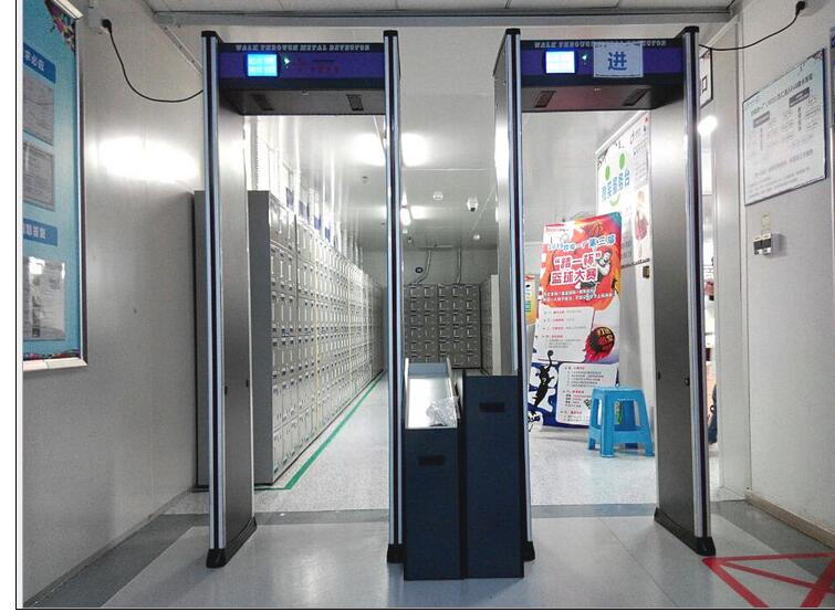 门测温仪体温检测门测温安检门医院安检门通过式普通探头带语音播报款