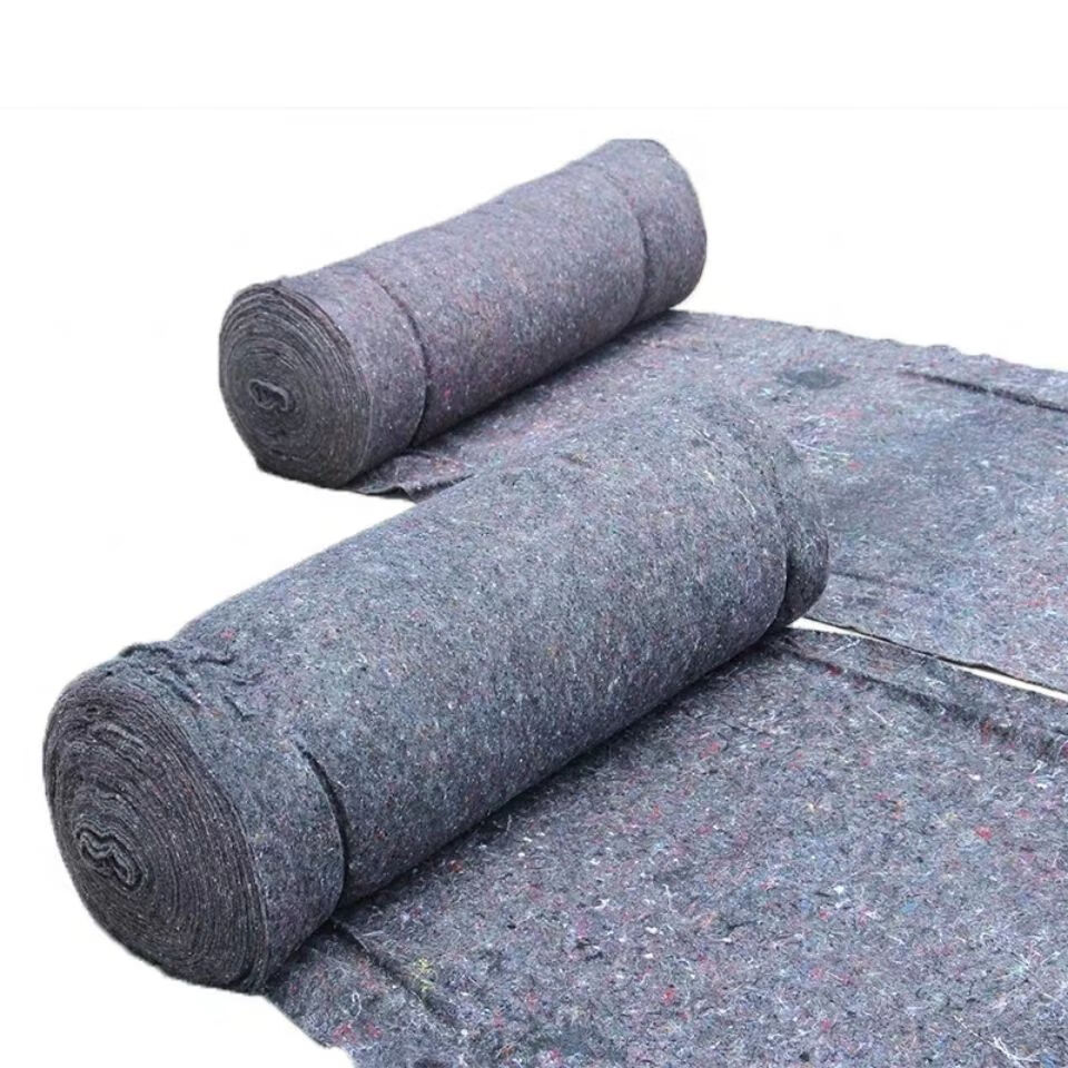 幻翎加厚土工毛毡布养护毯工程透水保湿土工布毛毡布家具包装大棚保湿