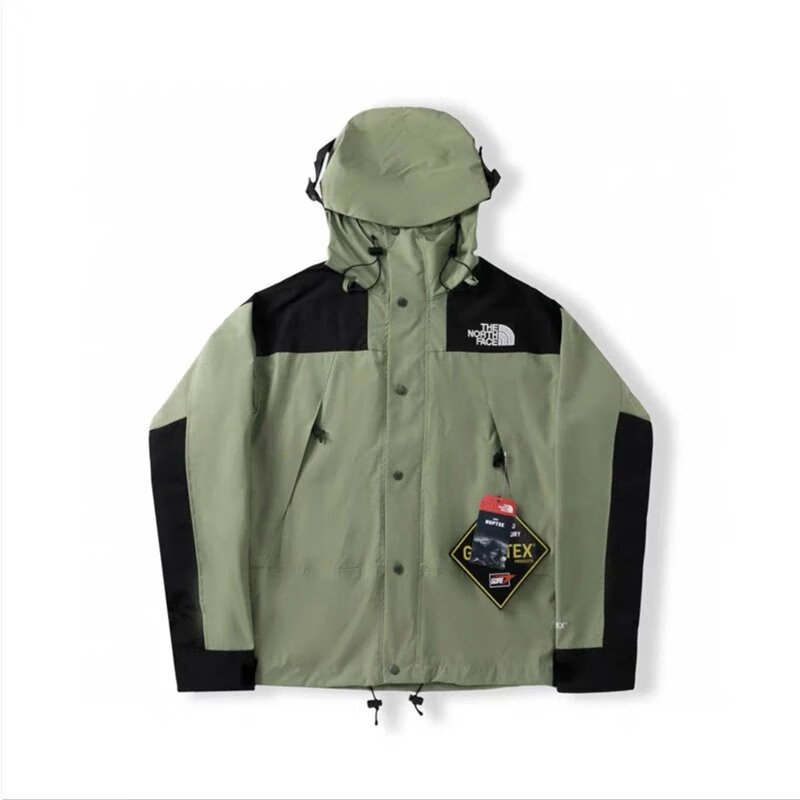 北面冲锋衣三合一外套1990美版女款款goretex旗舰男装女装 橙色冲锋衣