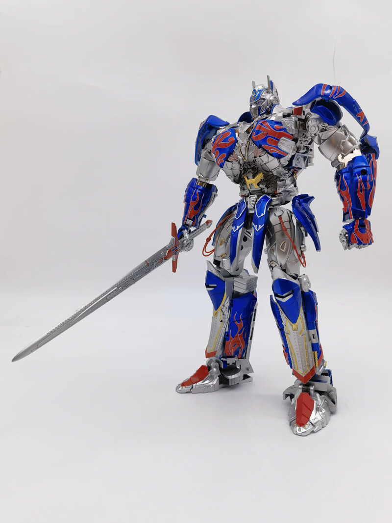 变形玩具 bs03黑曼巴 改造ut骑士柱 电影版5 擎天op柱汽车人 战损骑士