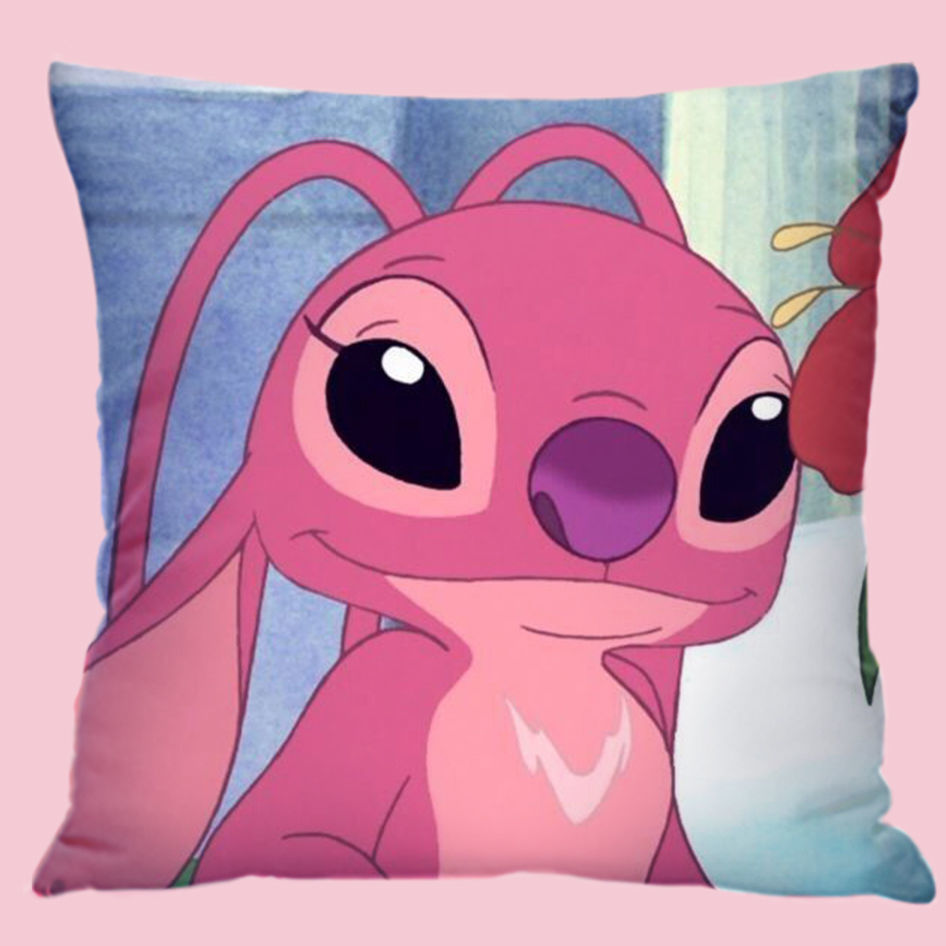 双面可爱史迪奇幸运龙卡通史迪仔抱枕靠垫汽车沙发靠枕坐垫史迪仔2440
