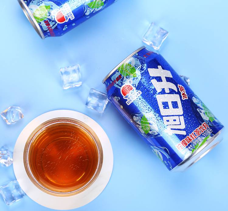 旭日升冰红茶柠檬味饮料310ml*20罐汇·源凉茶水果冰茶饮料整箱 柠檬
