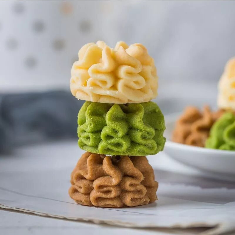 懒树熊曲奇饼干礼盒装 礼物曲奇饼干礼盒装网红零食小吃酥脆 原味一盒