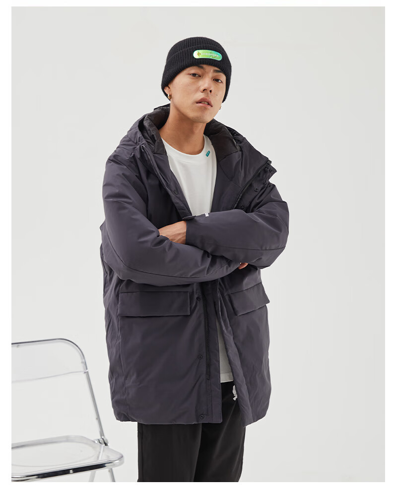 【优选好物】罗宾汉羽绒服女旗舰款罗宾汉fp潮流时尚长款羽绒服-r022y