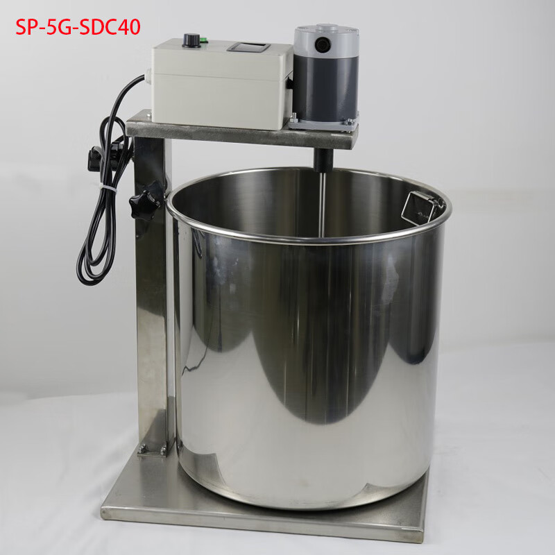 电动搅拌机油墨胶水油漆家用奶茶店工业实验室小型搅拌器 sp-hac200横